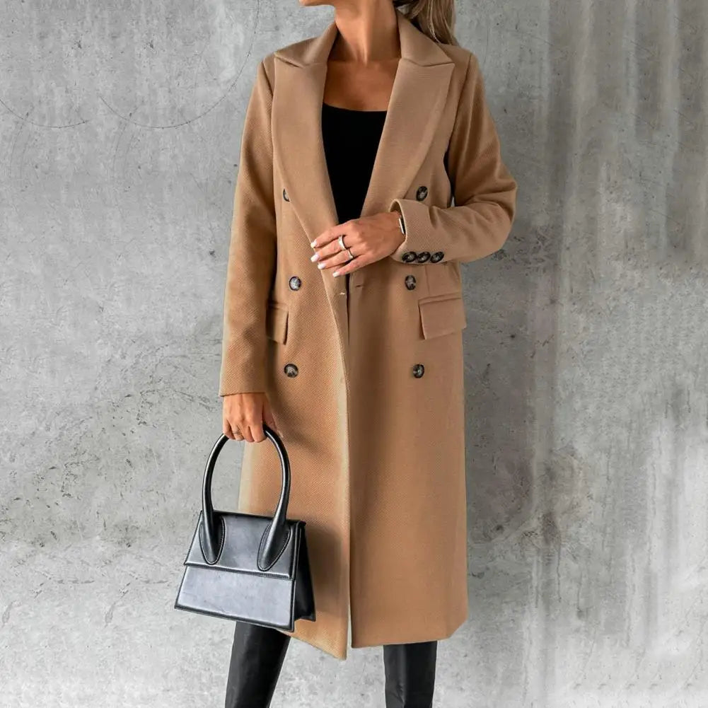 Sigrid™ | Elegant trenchcoat i ull